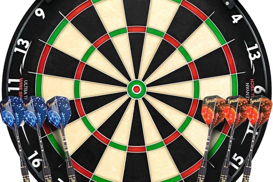 Do Professional Dart Boards Have Wire?