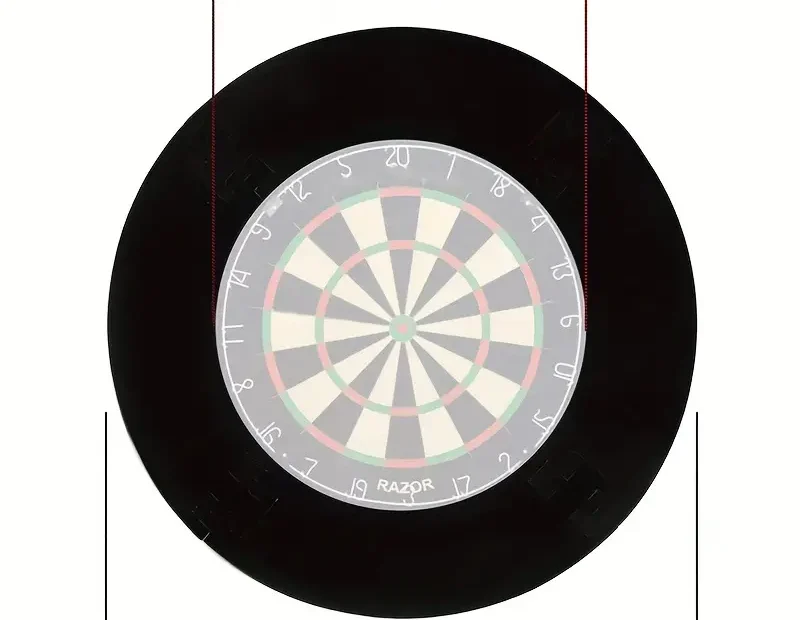 How Big are Dartboard Surrounds?