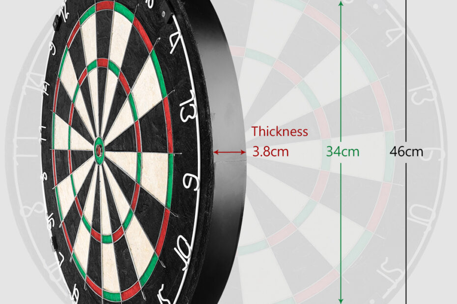 How Thick is a Professional Dart Board?