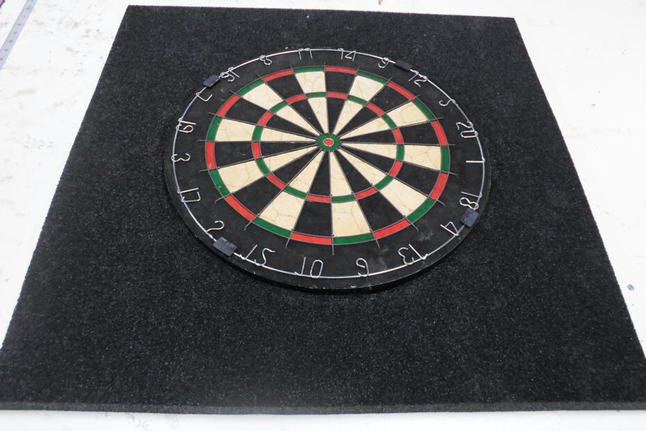 What is the Padding behind a Dartboard?