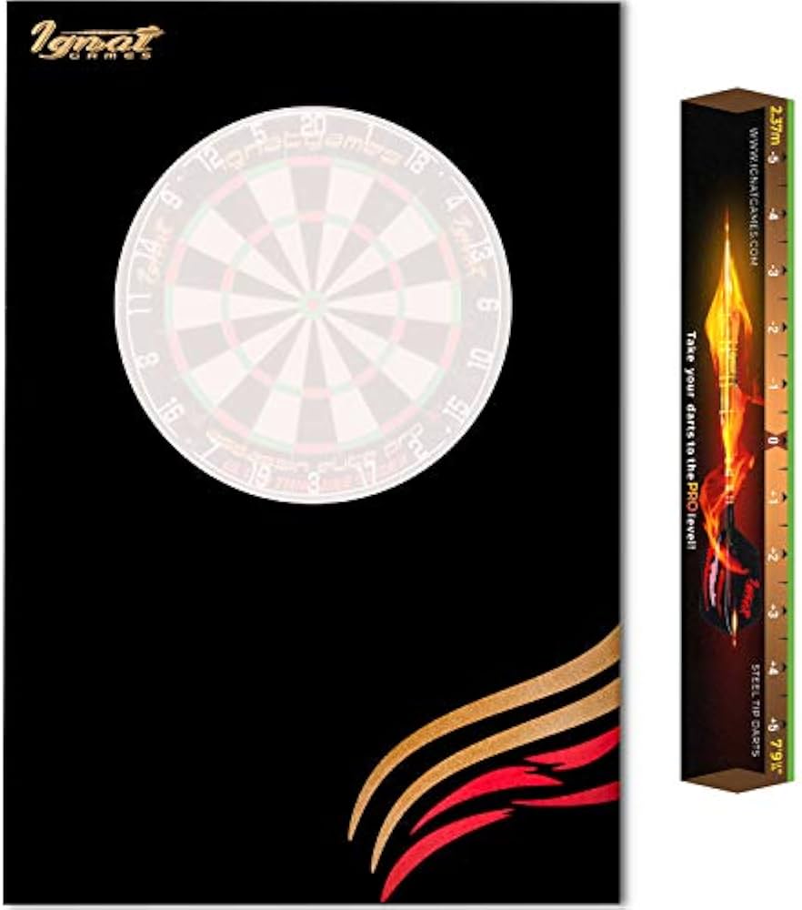 Ignatgames Dart Board Wall Protectors: Ultimate Wall Defense - Darts Island