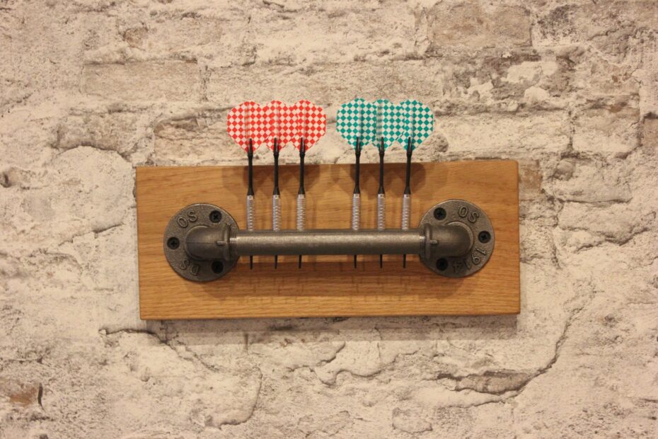 Industrial Style Dart Holder