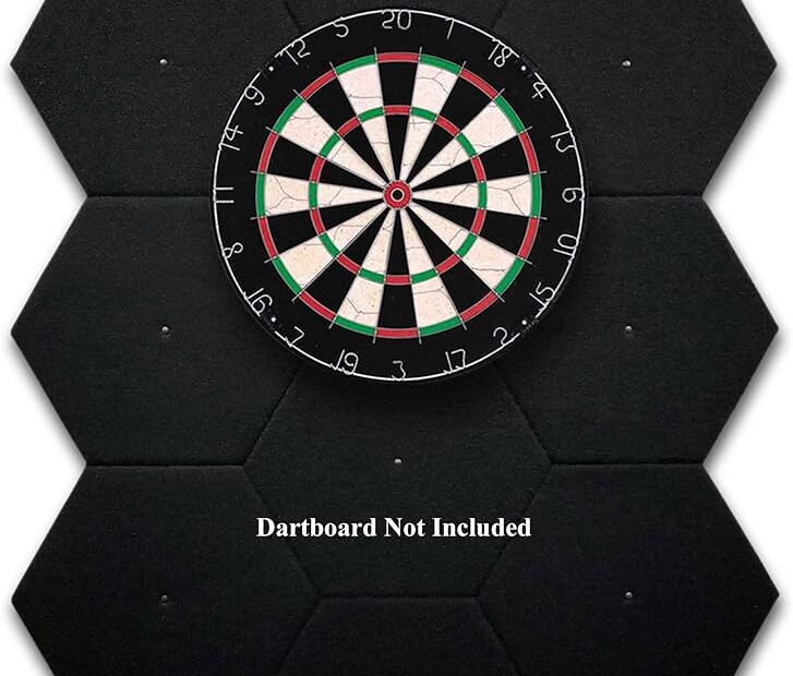 Professional Dart Board Backboard Octagonal | Wall Protector